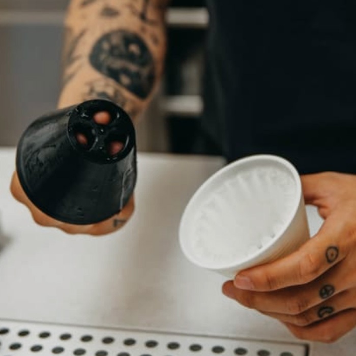 SOLO Dripper PRESSOR กรอง Shaper การตั้งค่าเครื่องมือ Negotiator Coffee ...