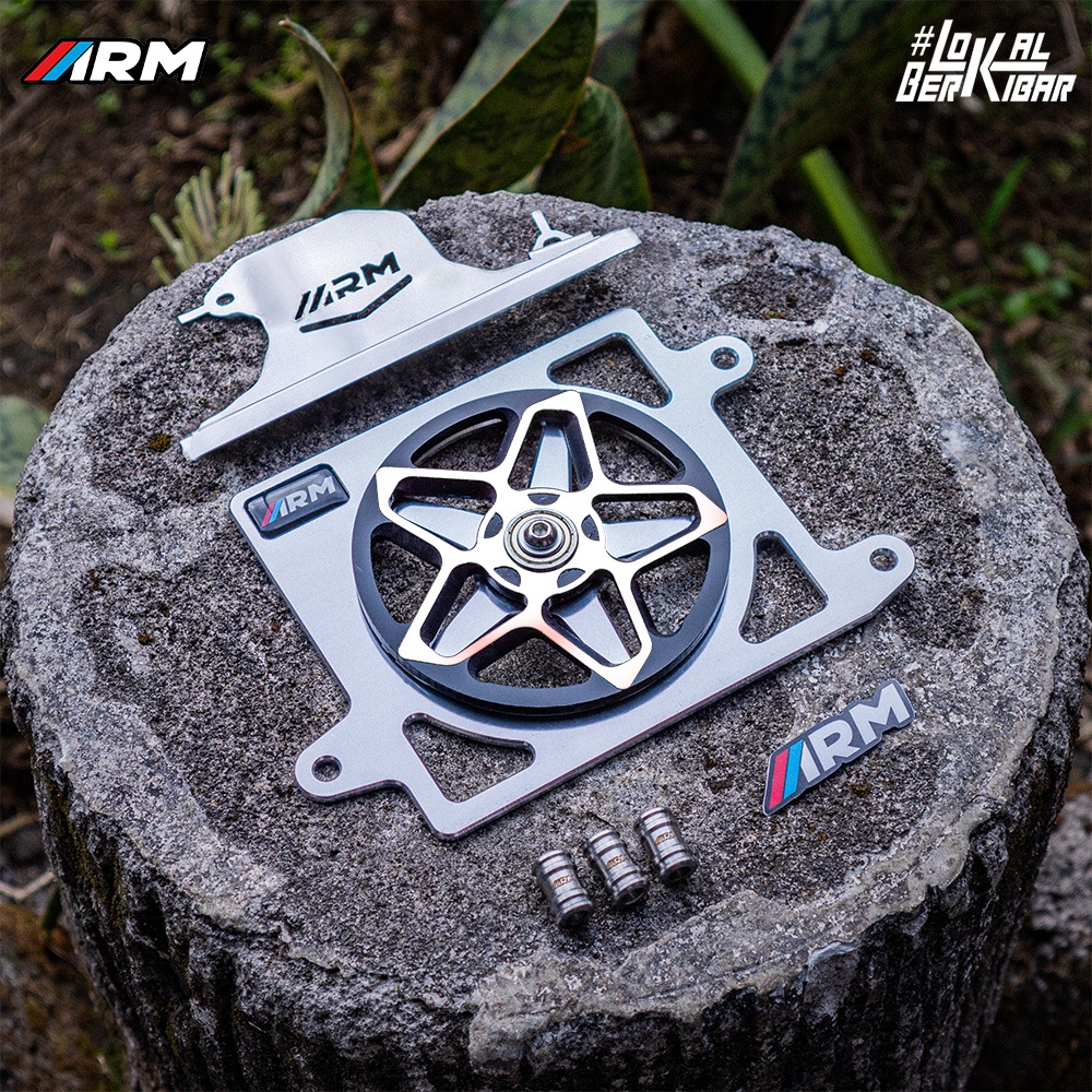 ARM PACKAGE RADIATOR SPINNER STAR COVER + ฝาครอบคอ + บุชสแตนเลส CNC ...