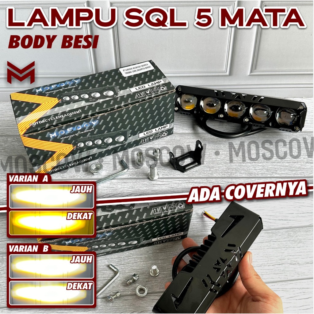 MATA SUPER BRIGHT PREMIUM 5 EYE SQL LED SPOTLIGHT 18 วัตต์ 12-80 VOLT ...