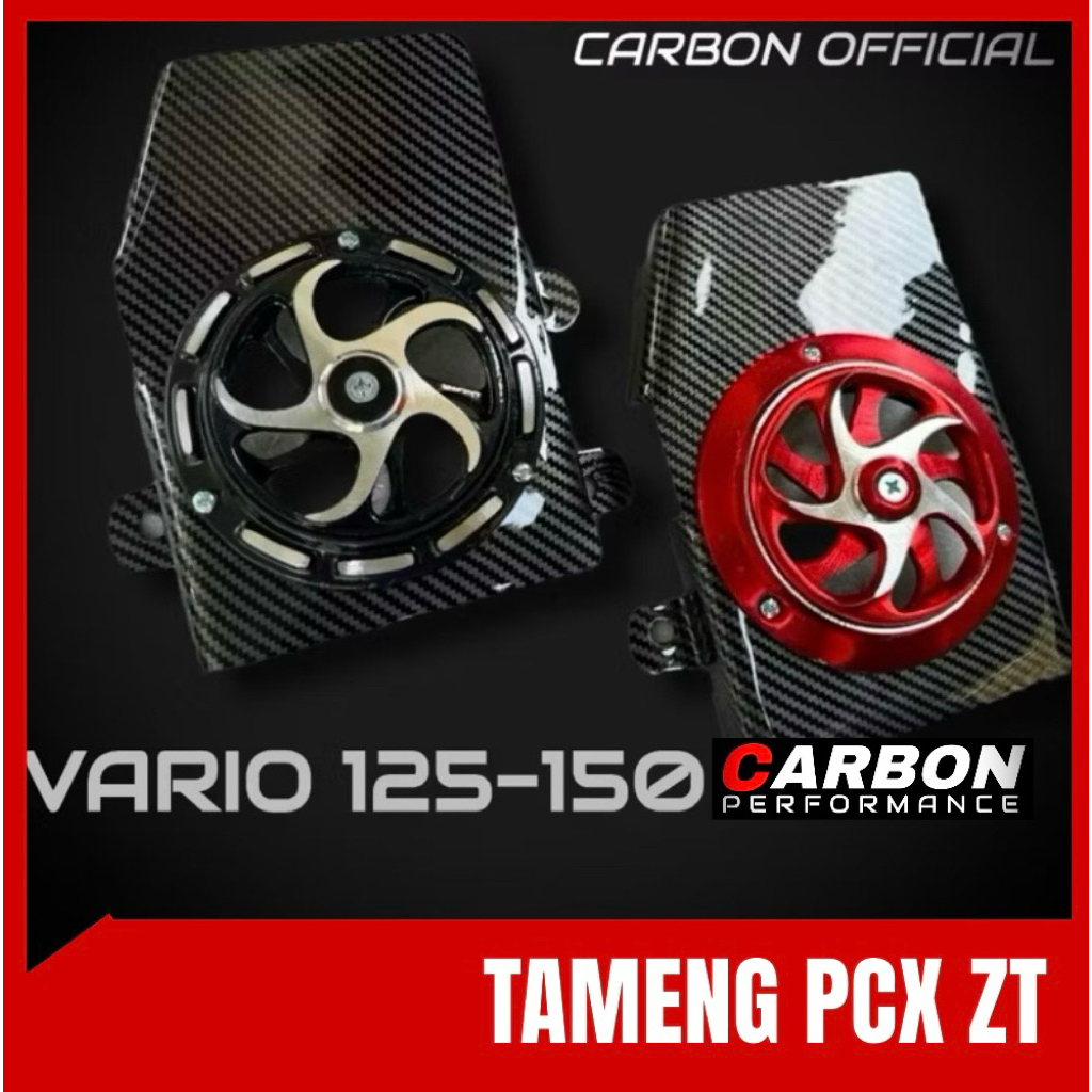 ชุดฝาครอบหม้อน้ํา CARBON SPIN HONDA VARIO 125 150 / PCX 150 / ADV 150 ...