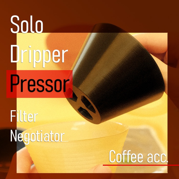 SOLO Dripper PRESSOR กรอง Shaper การตั้งค่าเครื่องมือ Negotiator Coffee ...