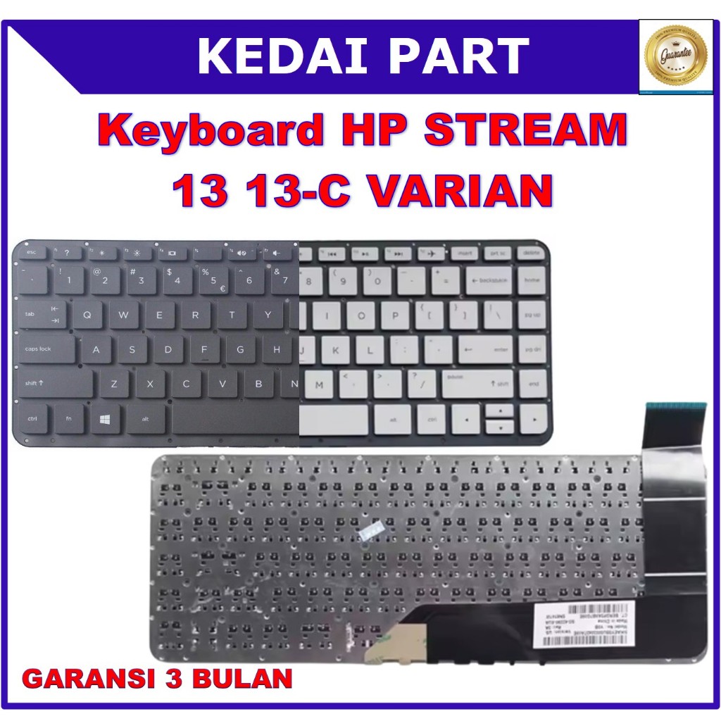 Écran LCD LED De Remplacement Pour HP Stream 13-C000np - 13.3 Pouces, 1366x768, Connecteur 40 Pins