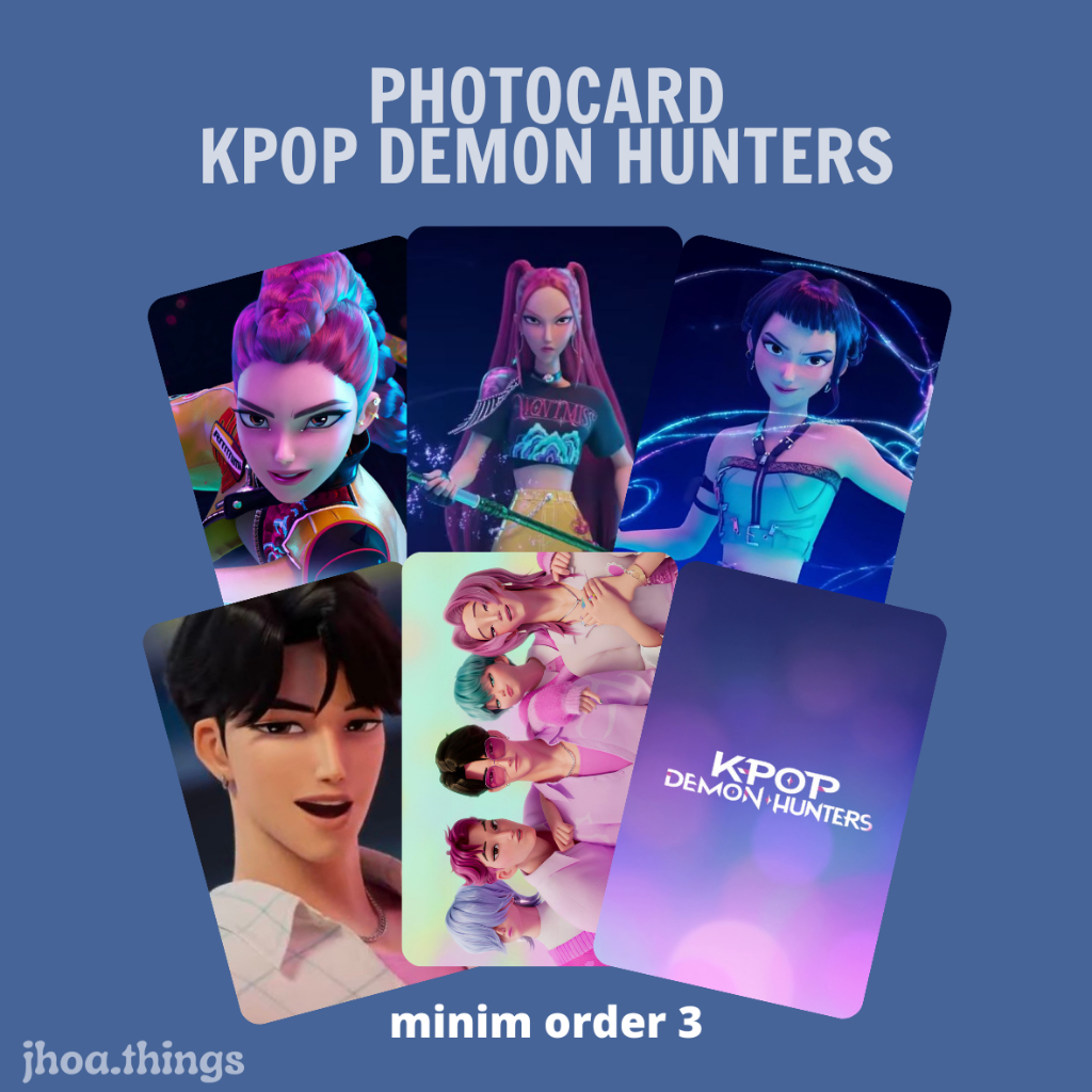 Kpop Demon Hunters Geburtstagsdeko - Huntrix Rumi Mira Zoey Jinu Saja Party Set