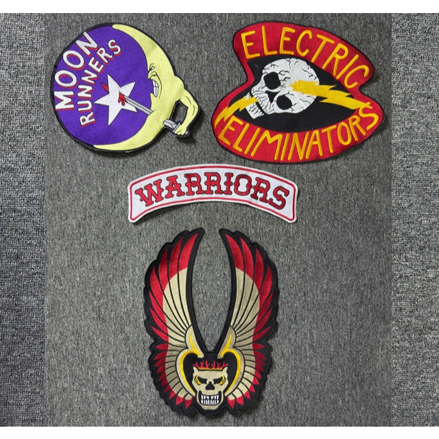 Patch Ricamata The Warriors &ndash; Toppa Termoadesiva Vintage Per Abbigliamento E Accessori, Fatta In USA.
