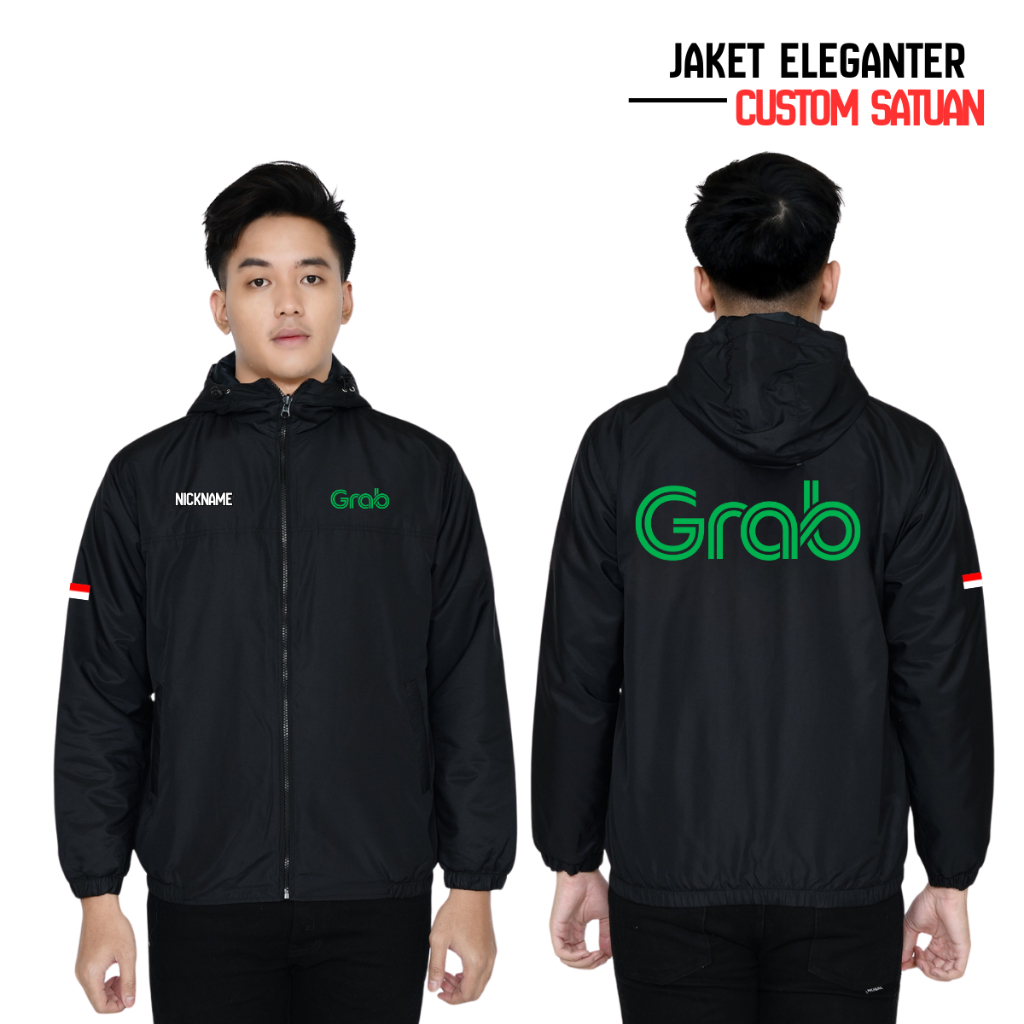 GRAB Jacket Custom Ojek Online Mens Jacket Costume | Shopee Thailand