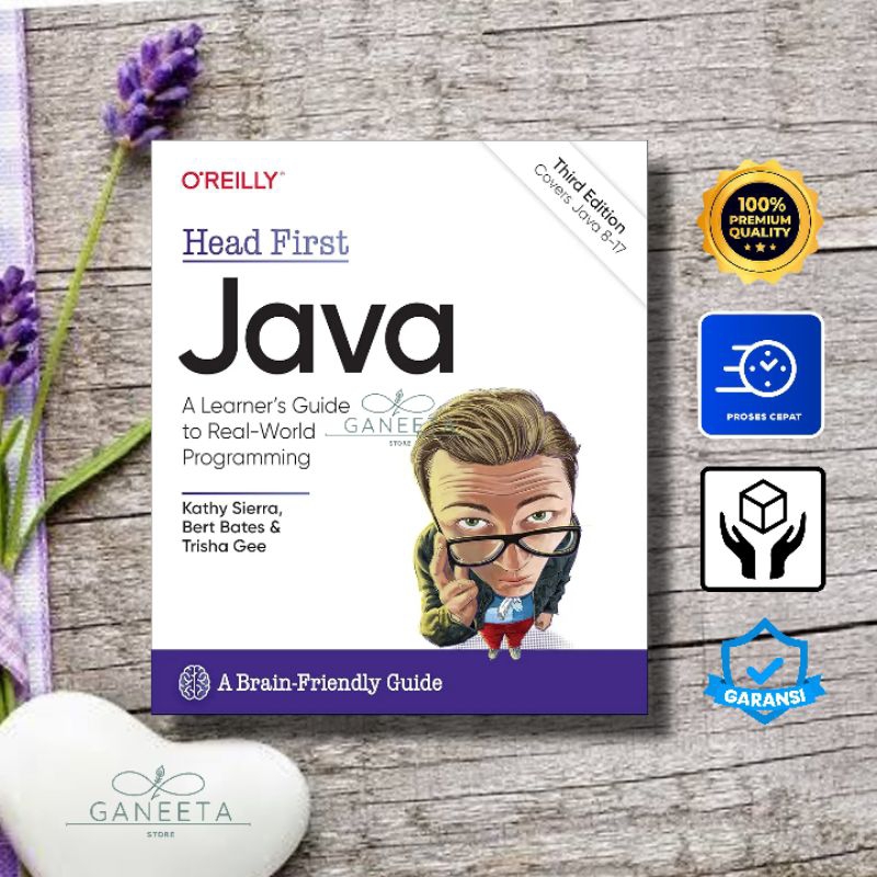 [ปกแข็ง] คู่มือที่เป็นมิตรกับสมอง: Head First Java A Learners Guide To ...