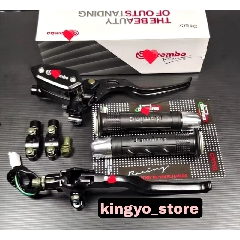 3-in-1 OVAL TYPE BRAKE MASTER SET PACKAGE + SCALE / LINE HANDGRIP ...