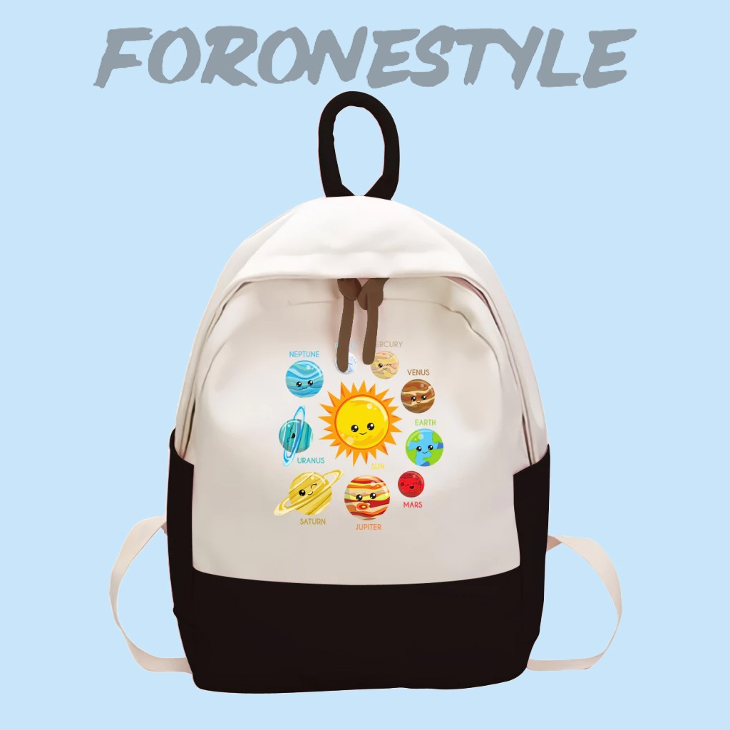 Solar System Motif Childrens Backpack - Solar System Motif Childrens ...
