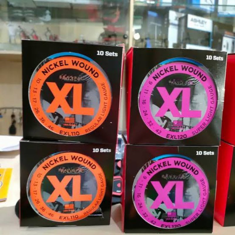 Ibanez D'Addario EXL120-7 7-String Electric Guitar Strings – 9-54 Super Light Gauge, Nickel Plated Steel (Made In USA) 7 String Electric Guitars