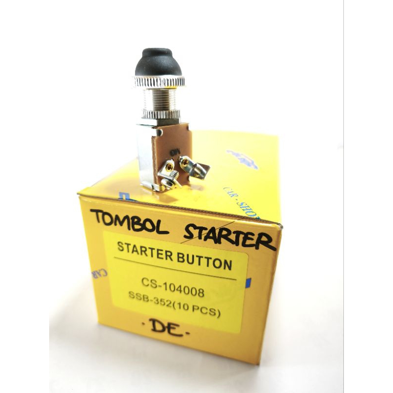 Tombol Universal Starter Button Car Show CS- ปุ่มแตรยี่ห้อ ปุ่มสตาร์ท ...