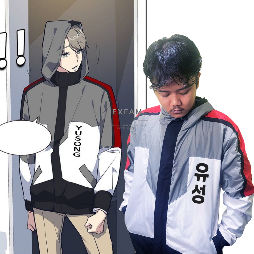 Yusong Manhwa Study Group Gamin Yoon Parka Jacket | Shopee Thailand