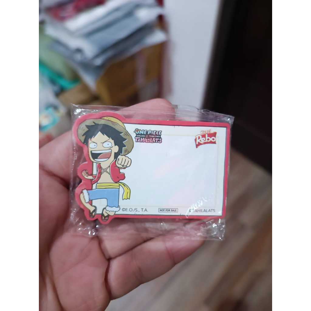 Kuaci Rebo X One Piece X Tahilalats Monkey D. Luffy Sticky Notes สินค้า ...