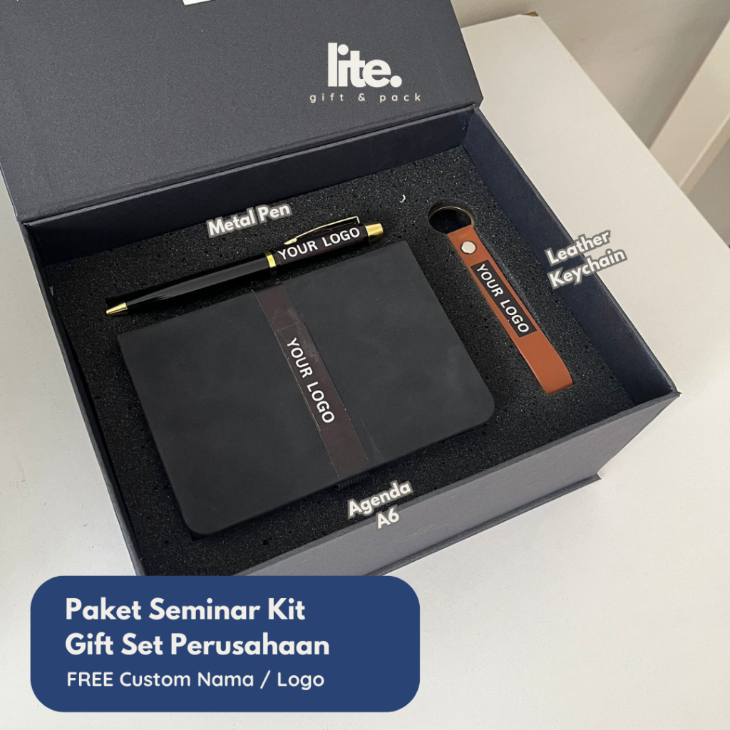 Gift Set Notebook/A6 Notebook + ปากกาลูกลื่น ของขวัญ/Hampers Custom ...