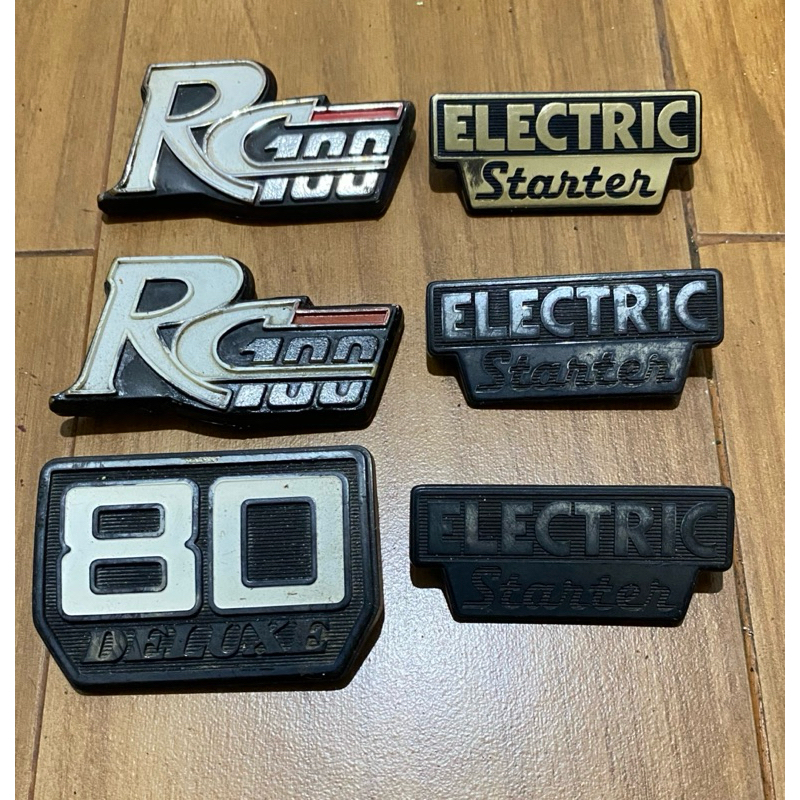 มือสองเดิม Suzuki RC80 & RC100 Wing Emblem | Shopee Thailand