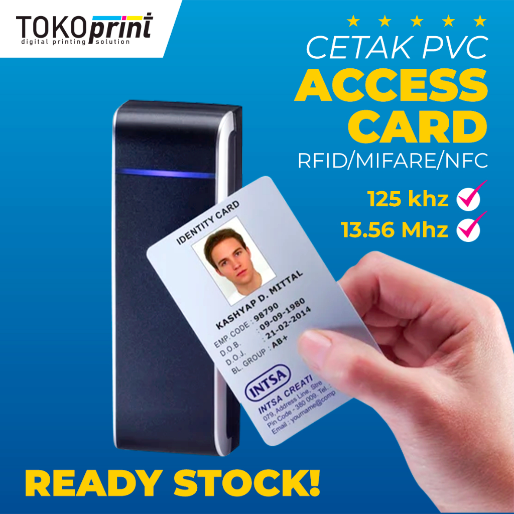 พิมพ์บัตรประจําตัว | การ์ดอุปกรณ์เสริม RFID Mifare | ป้ายชื่อ ABSEN ...
