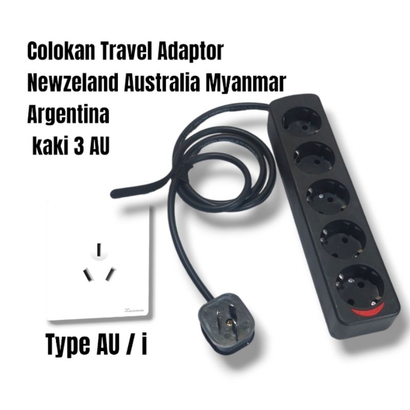 AEBRAND ปลั๊กไฟ Over Plug AUSTRALIA Plug Converter อะแดปเตอร์แปลง ...
