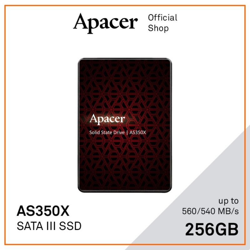 RH-MDN SSD APACER SATA AS350 256GB รับประกันอย่างเป็นทางการ 2.5INCH ...