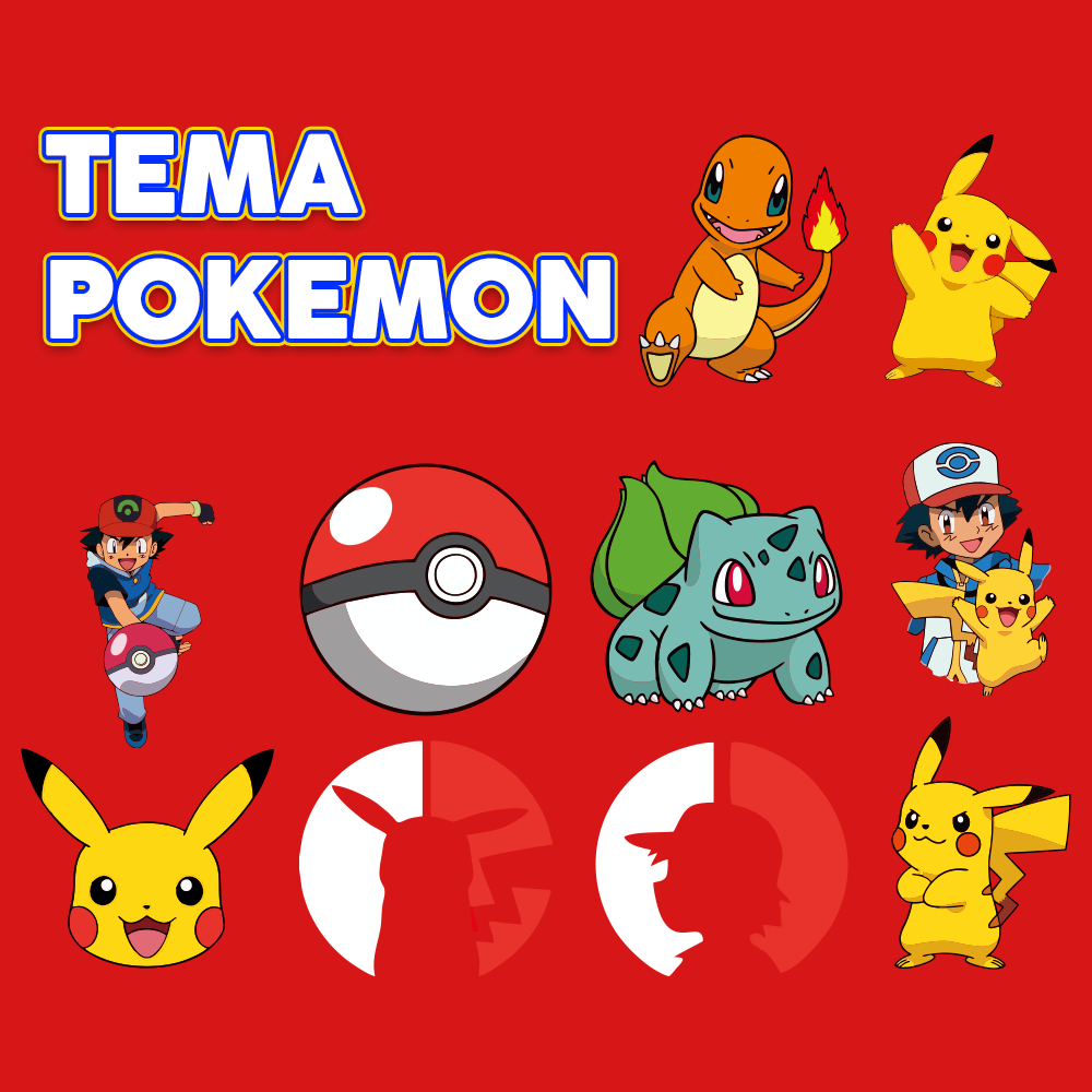 Pokemon THEME UNIT IRON SCREEN PRINTING VOL.1 / DIRECTLY USE PRINTING ...
