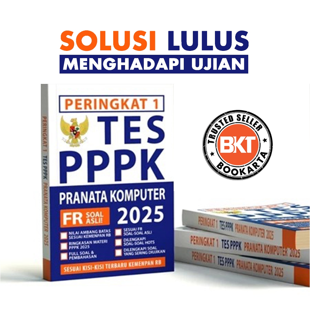 คอมพิวเตอร์สมบูรณ์ที่สุด 2025 PRATATA PPPK TEST BOOK | Shopee Thailand