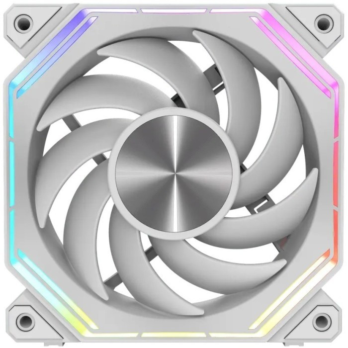 Darkflash INFINITY 34 REVERSE ARGB WHITE SINGLE FAN PACK 120MM CASE FAN ...
