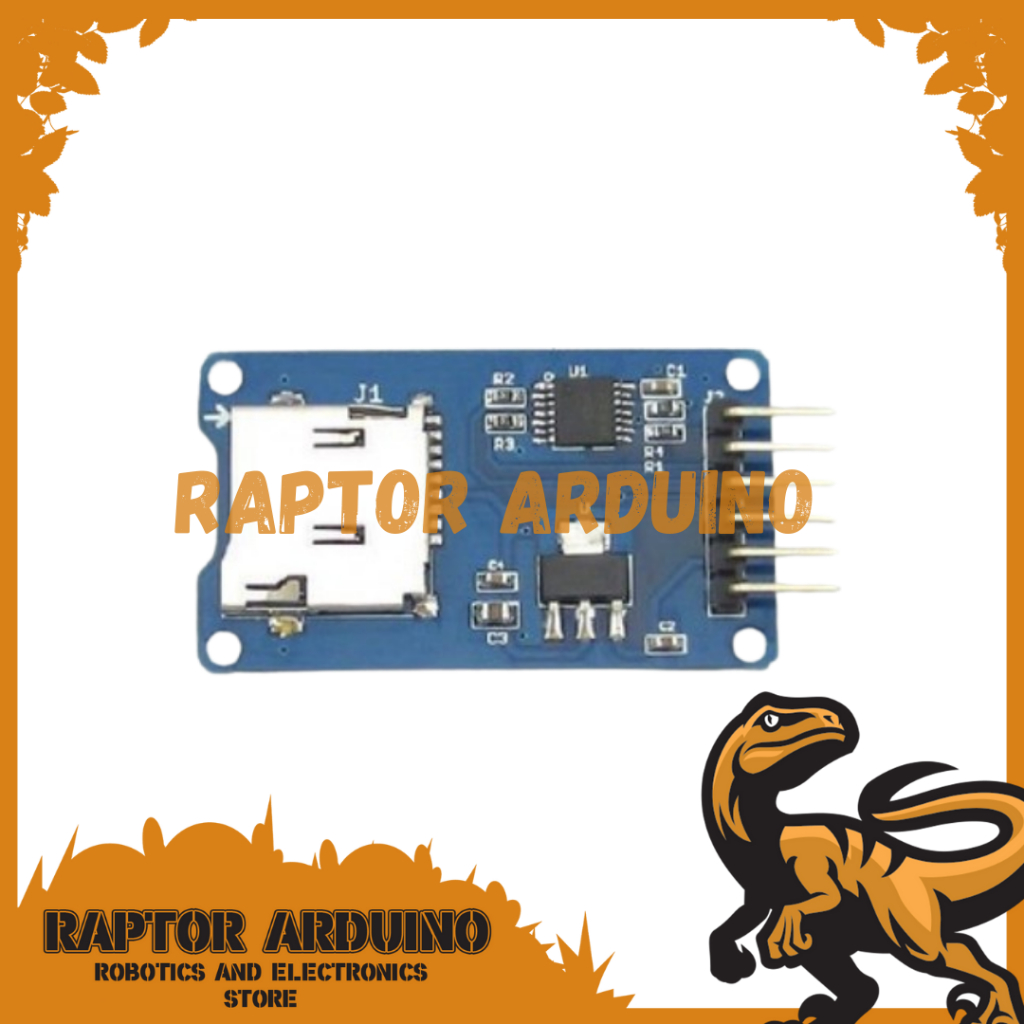 โมดูลการ์ด Micro SD SPI Arduino Raspberry Pi | Shopee Thailand