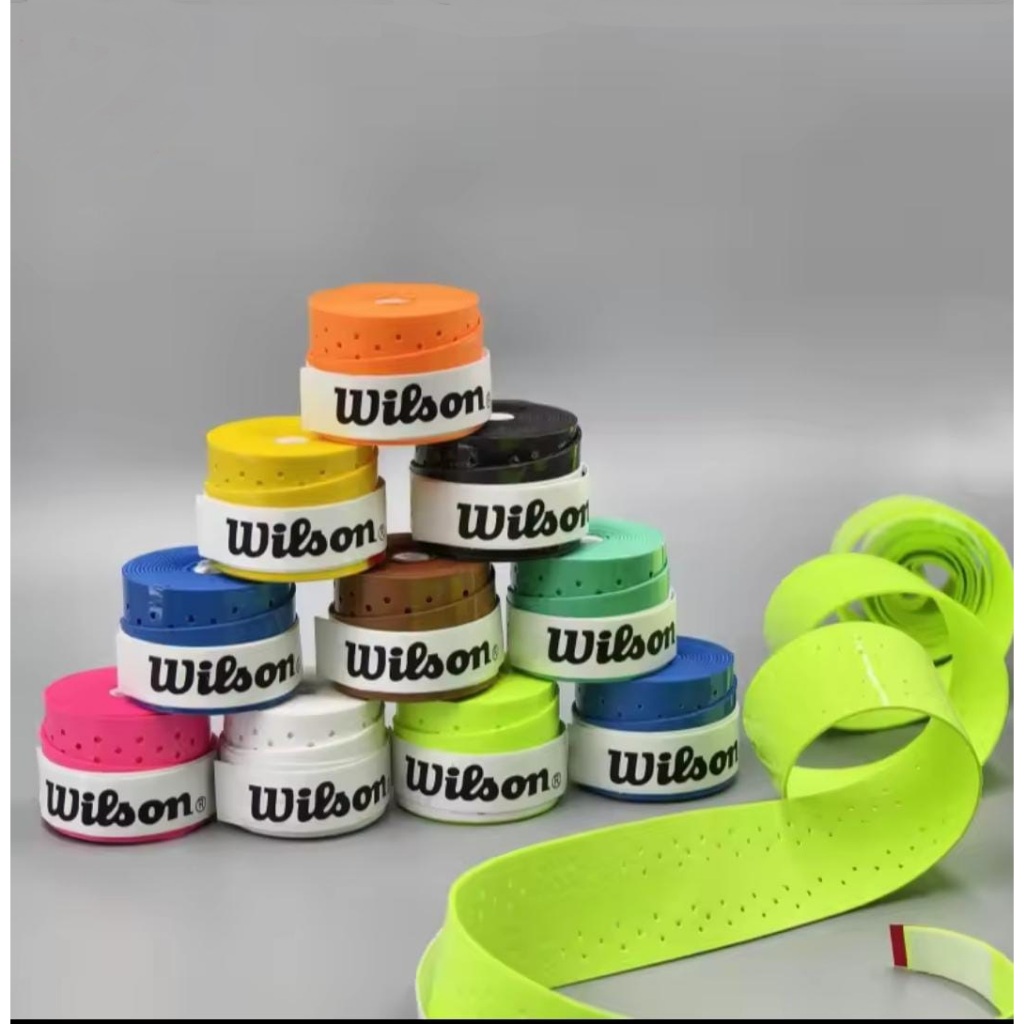 Tennis TENNIS Grips Wilson Racket Overgrips โปรไฟล์หน่วยสบาย | Shopee ...