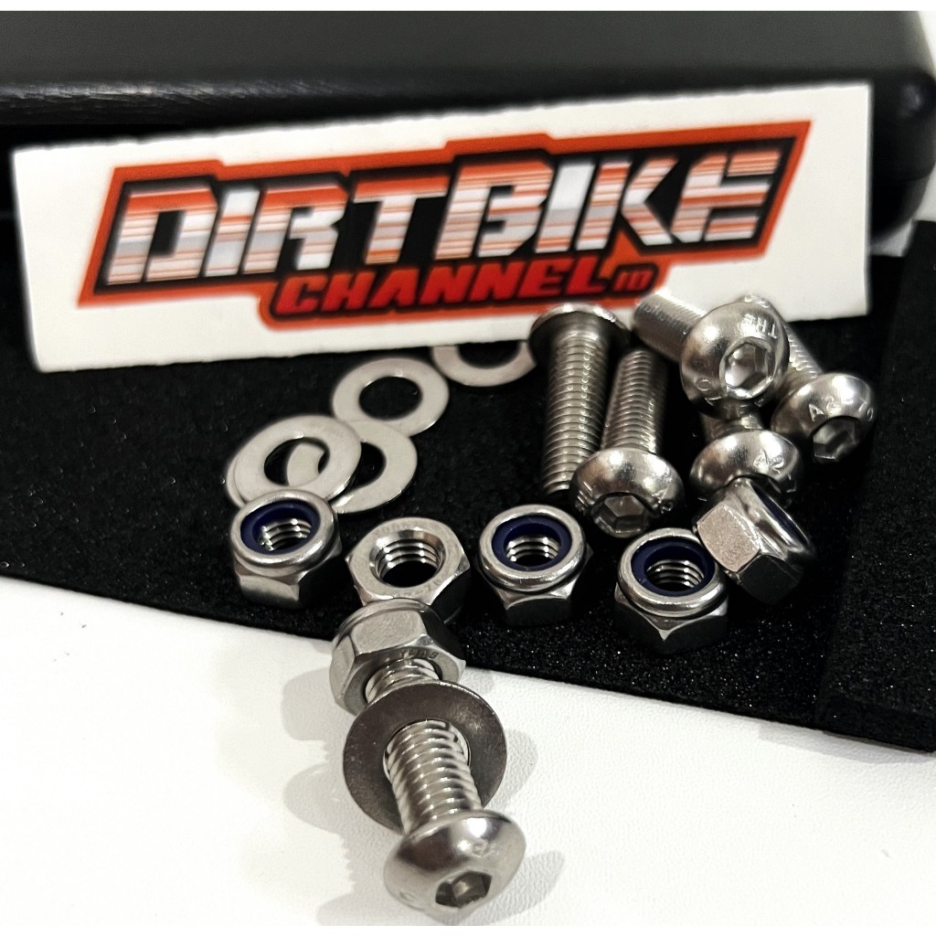 Crf 150 REAR GEAR BOLT SET ANTI-BREAK สแตนเลสเหล็ก | Shopee Thailand