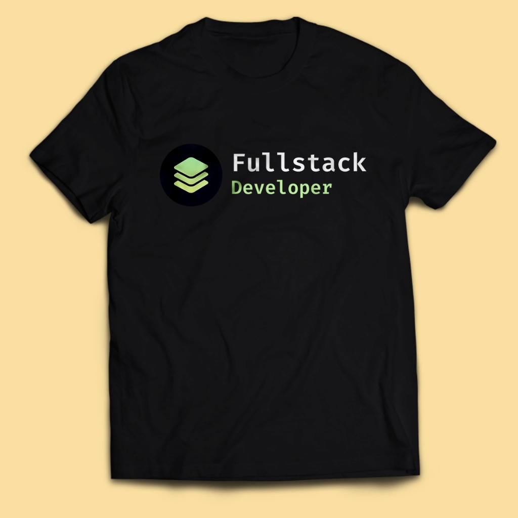 เสื้อยืดผู้ชาย FULLSTACK DEVELOPER Programmer ผู้ใหญ่ Unisex Tops ...