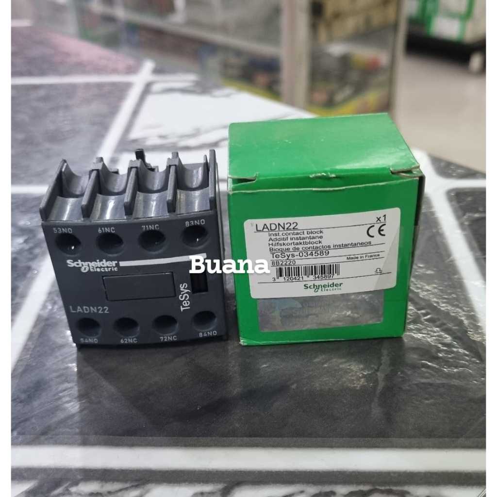 คอนแทคเสริม Schneider LADN22 ช่วย Contact LADN 22 | Shopee Thailand