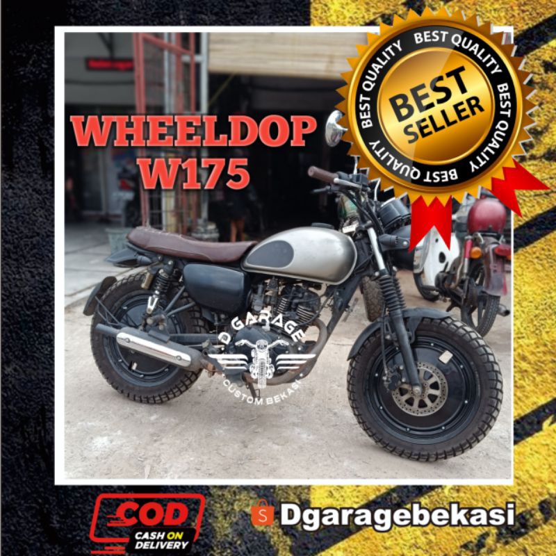 WHEELDOP W175 PNP Velg Kawasaki W 175 แหวน 17 R17 R 17 Wildop wheelop ...
