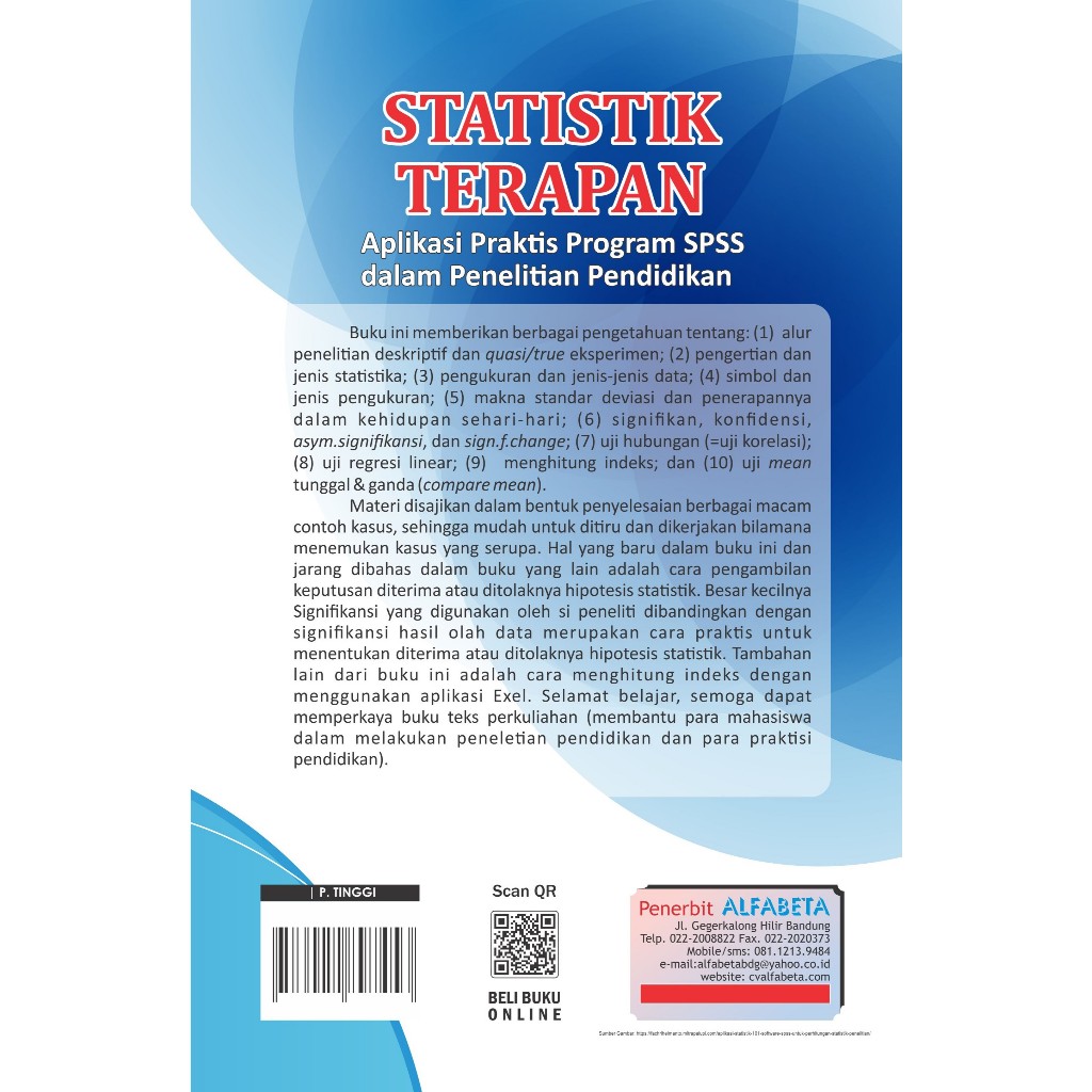 หนังสือสถิติประยุกต์ (โปรแกรม PSS Application ractical in Educational ...