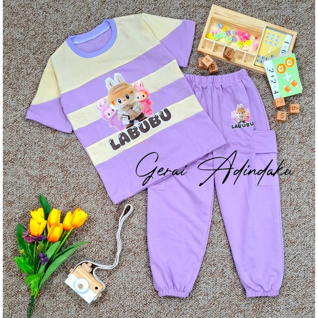 La-Bu-Bu Trio Girls Casual Set