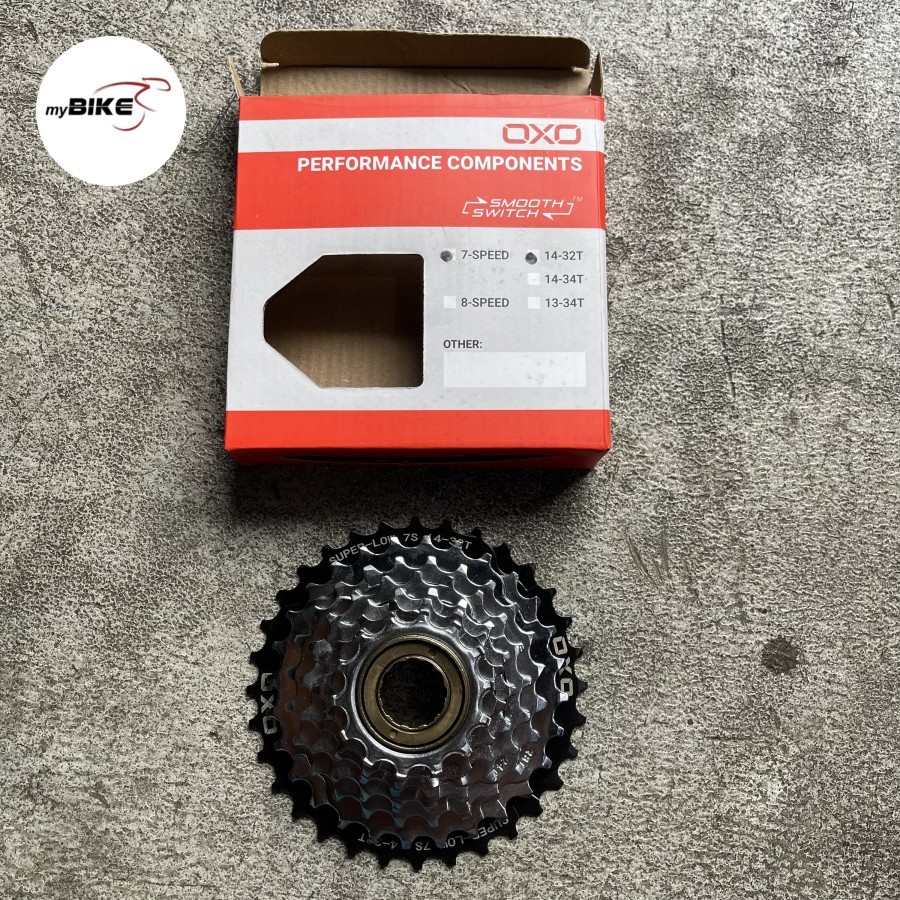 SR SUNRUN 7 SPEED MEGA RANGE 14-34T SCREW ON FREEWHEEL. | UK