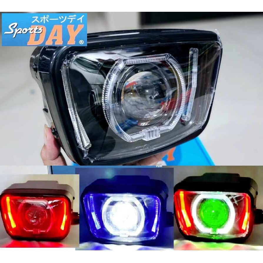 Bild HEADLAMP RX KING OVAL LED RXK RXS RXZ ใหม่ + วันกีฬาเดิม TOTOK ...
