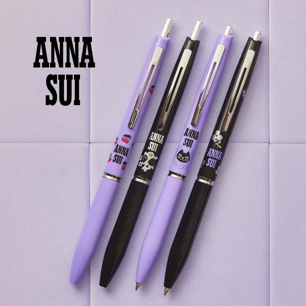 Pilot Acroball Anna Sui Silver Gold Line ปากกาลูกลื่น 0.5 มม. ปากกา ...