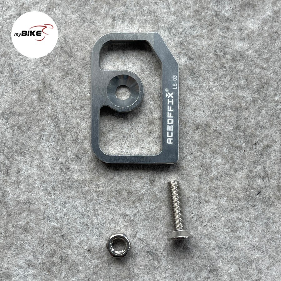 Aceoffix cable fender alloy cable guard จักรยานพับ brompt | Shopee Thailand