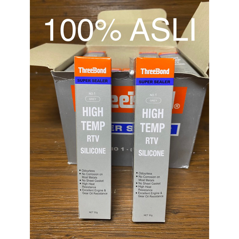 THREEBOND RTV กาวซิลิโคนทนความร้อนสีเทา 30g | Shopee Thailand