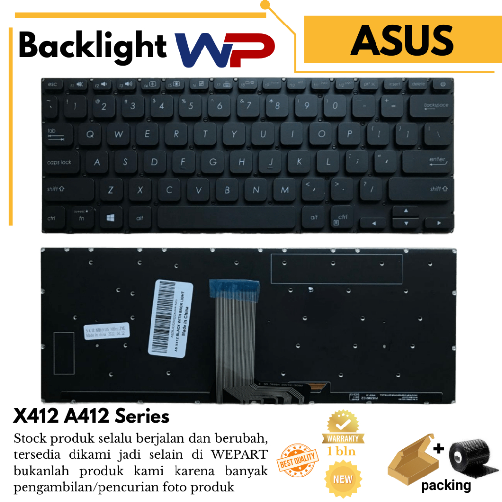 Dalle écran LCD Asus Vivobook F412U 14" FHD IPS Mat - Neuve (livraison 24h)