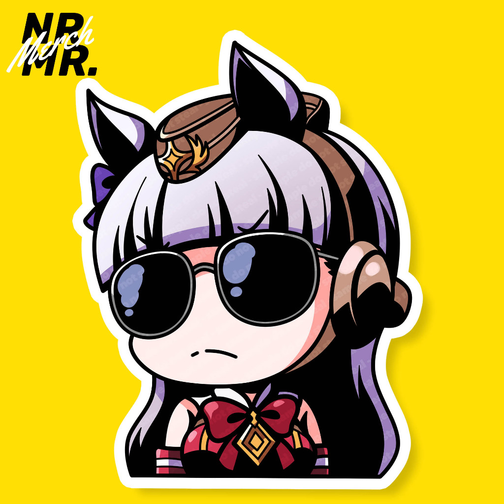 Gold Ship Chibi Uma Musume Pretty Derby Fanmade สติ๊กเกอร์ไวนิล ...