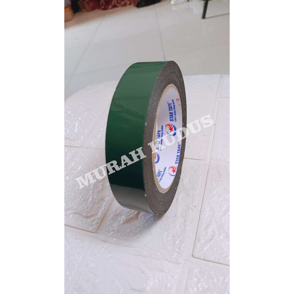 HIJAU STARTAPE GREEN DOUBLE FOAM เทปพันท่อ/อิสระ | Shopee Thailand
