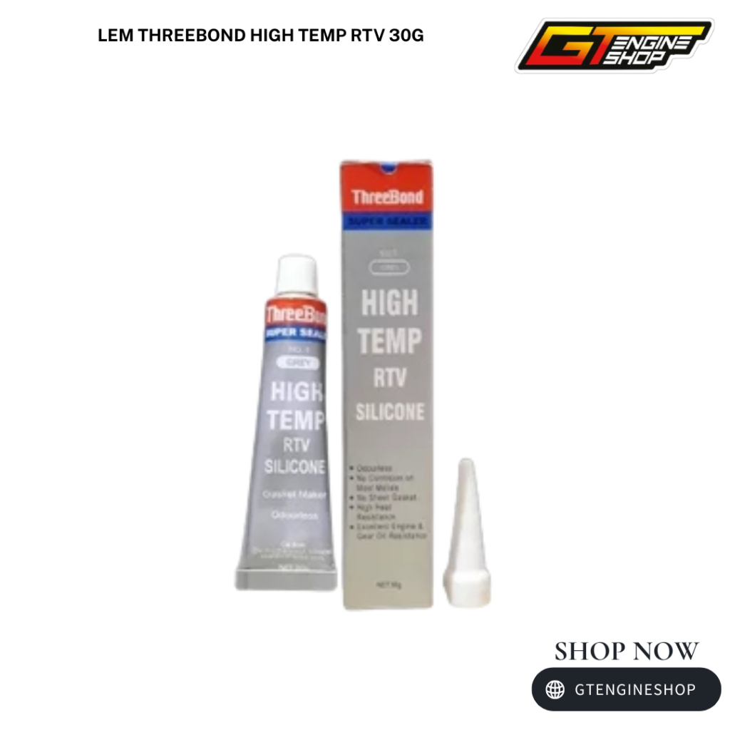 THREEBOND HIGHTEMP RTV กาวซิลิโคน 30G กาวซุปเปอร์ดั้งเดิม กาวสามบอนด์ ...