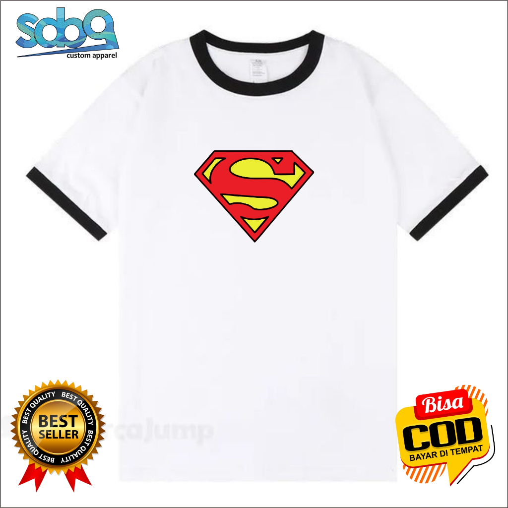 เสื้อยืด Ringer - เสื้อยืดโลโก้ Ringer series superman - เสื้อยืด ...