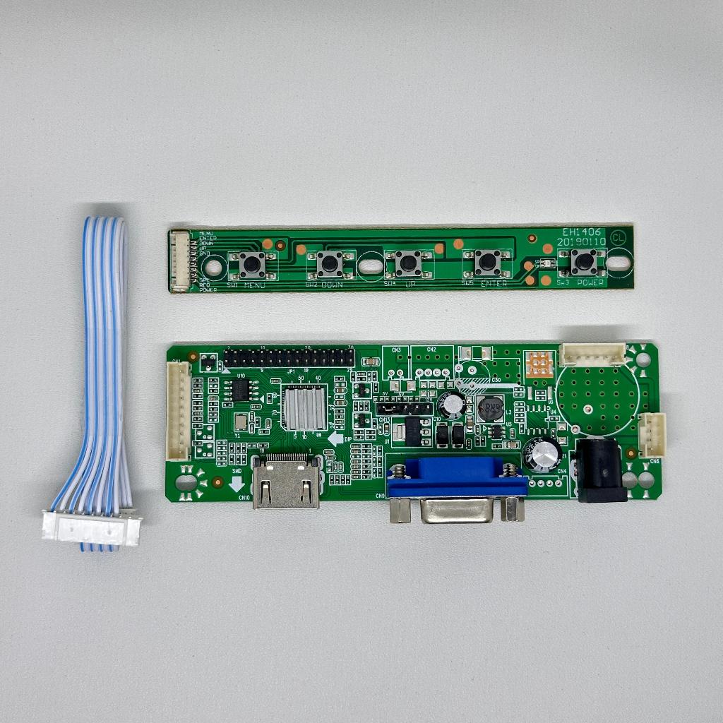 Layar Inverter - บอร์ดควบคุมสากล หน้าจอแล็ปท็อป HDMI VGA 20/30Pin LCD ...