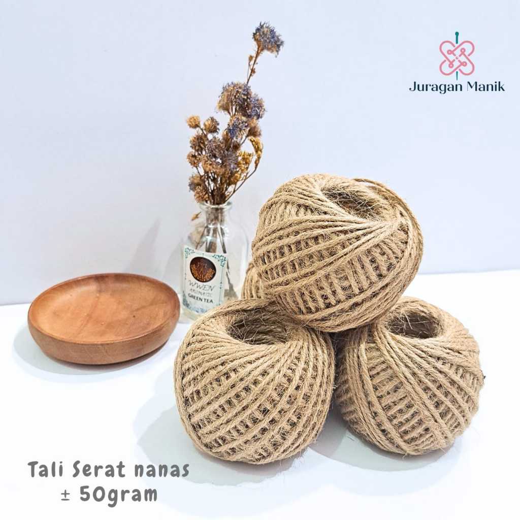 1roll - 50GRAM PINEAPPLE FIBER ROPE - SOUVENIR TIE ROPE - JUNE / RAMI ...