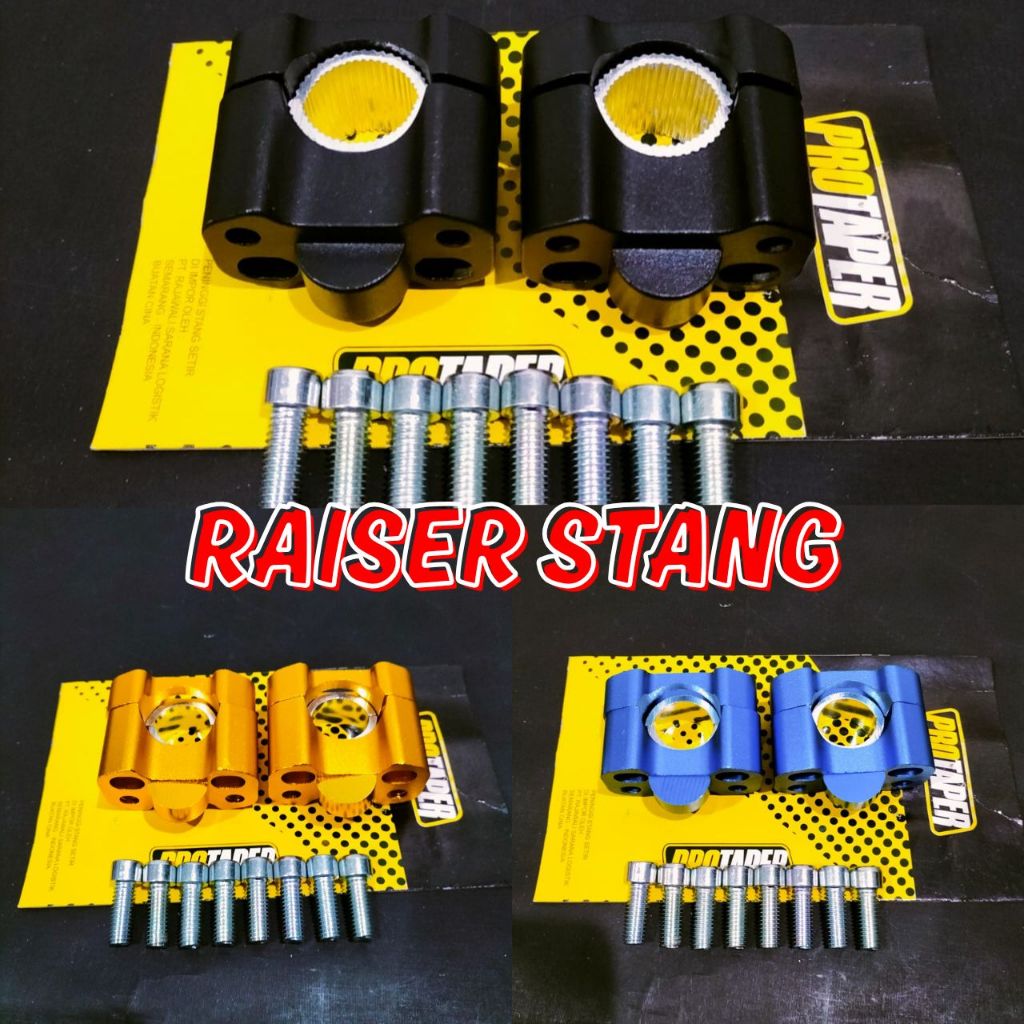 แฮนด์รถ Raiser ที่จับพวงมาลัย CNC พวงมาลัย Raiser protaper Raiser ...