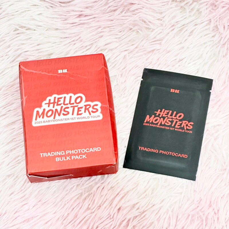 อย่างเป็นทางการ babymonster baby monster hello monsters 2025 การ์ดการ ...