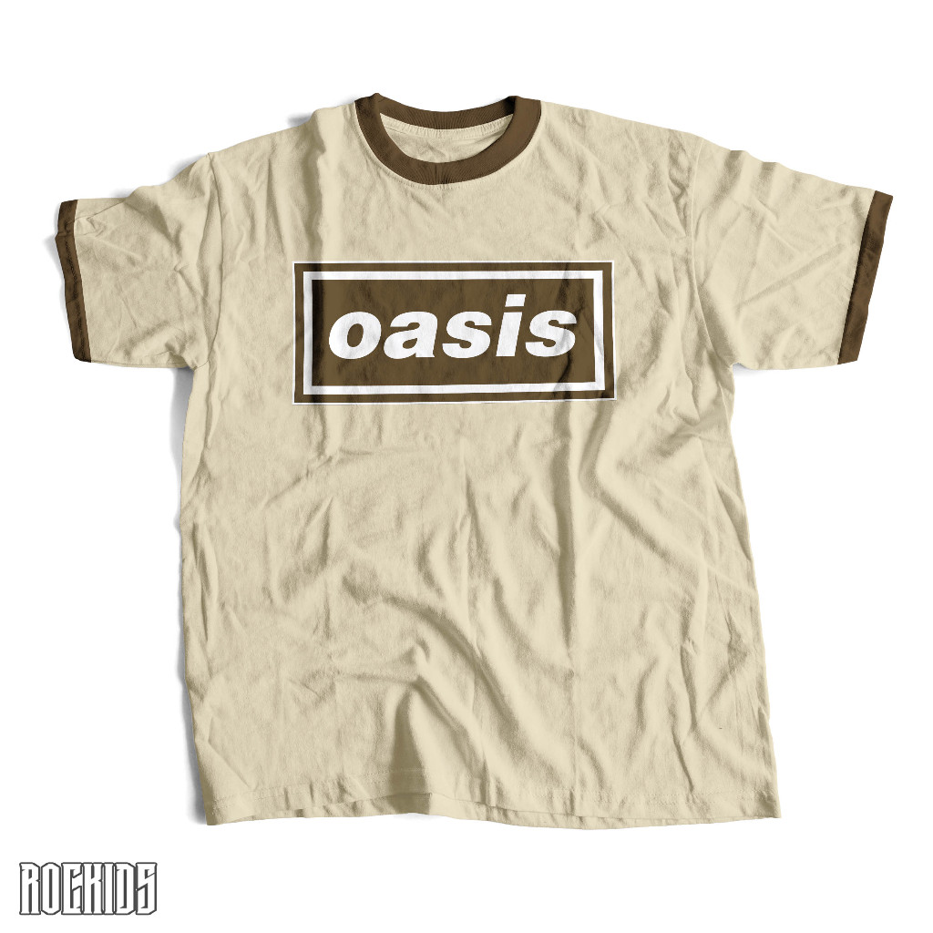 Oasis - เสื้อยืด ringer - เสื้อยืด Oasis ผู้ใหญ่และเด็ก - เสื้อยืด ...