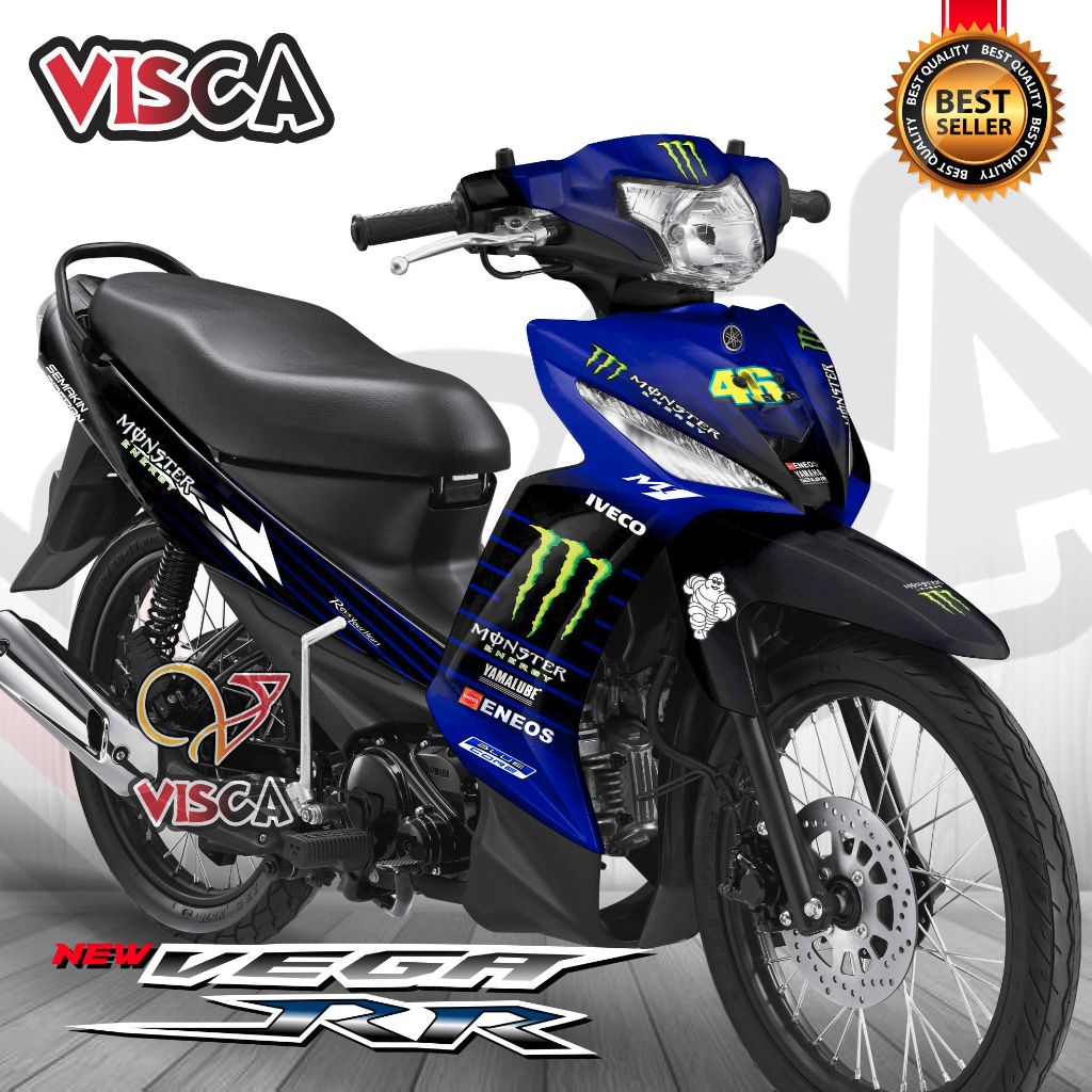 Decal Vega RR Full Body สติกเกอร์ Vega RR Full Body Striping Vega RR ...