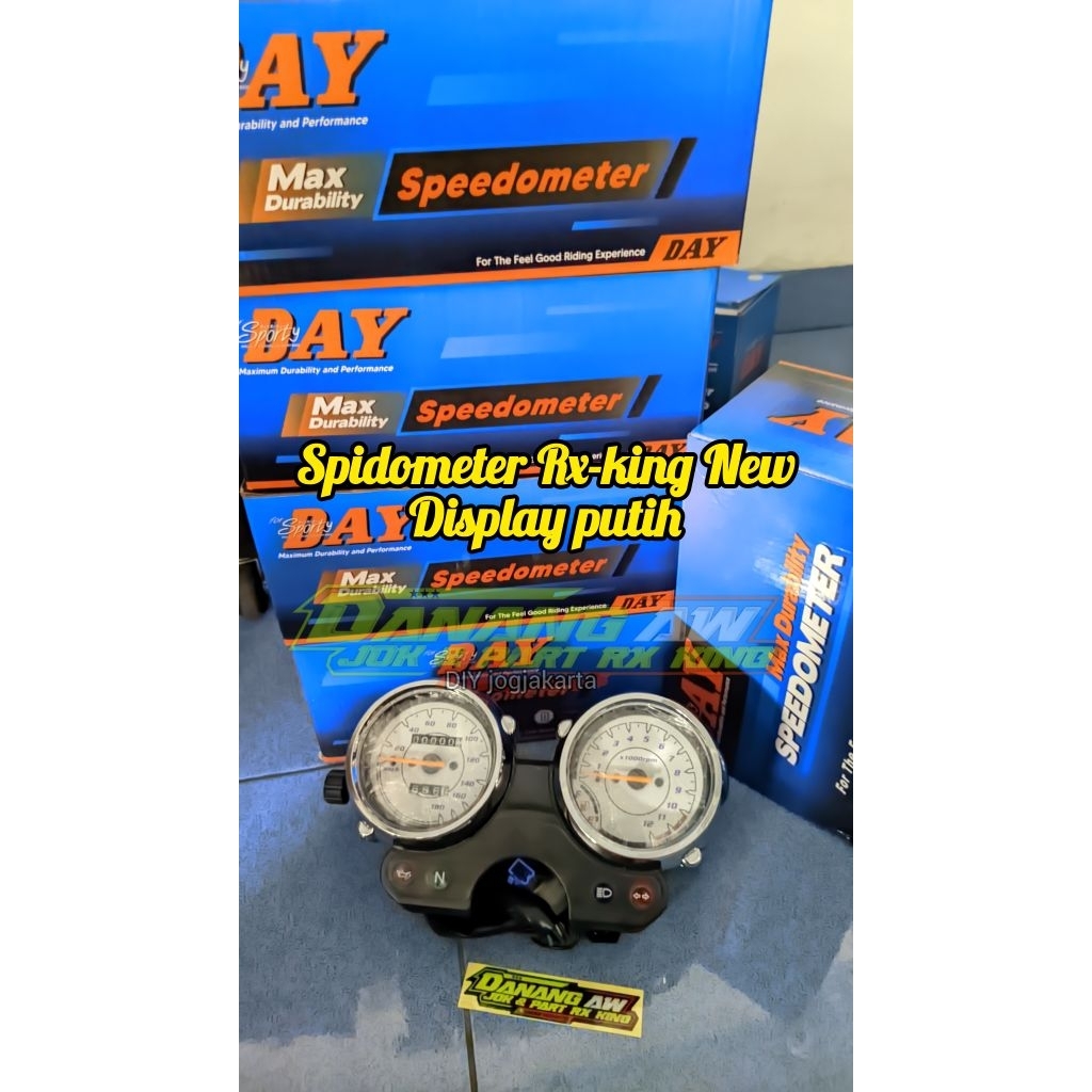LAYAR Speedometer rx king ใหม่ สีขาว หน้าจอแสดงผล | Shopee Thailand