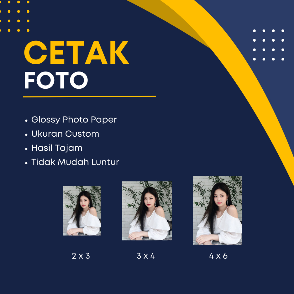 PRINT PHOTO PAS 2x3/3x4/4x6/CUSTOM | Shopee Thailand